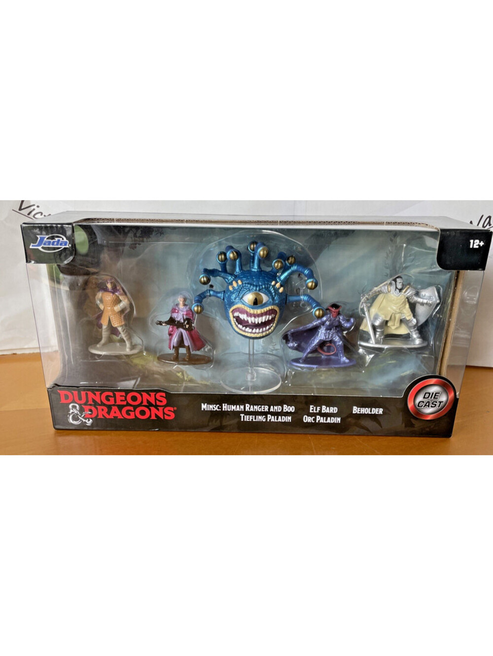 Jada Toys Dungeons & Dragons Nano MetalFigs 5-Pack Wave 1 Die-Cast Figures NIB